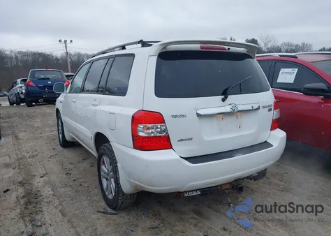 2007 Toyota Highlander Hybrid V6 from USA, damaged, VIN JTEEW21A570045982